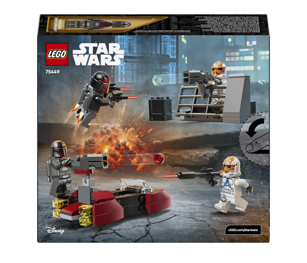 LEGO STAR WARS 75449 Oblężenie mandalory — zestaw bitewny - 1473555 - zdjęcie 15